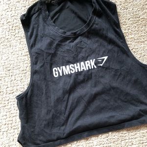 Gymshark crop top with mesh back